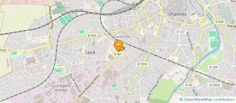localisation de l'entreprise MONSIEUR JEAN MARALY à LUCE
