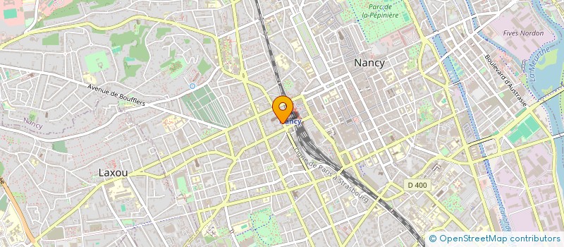 localisation de l'entreprise MONSIEUR JEAN MARANGE  NANCY