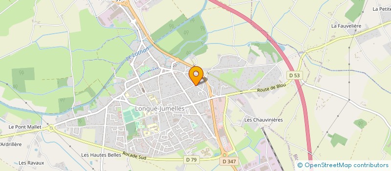 localisation de l'entreprise MONSIEUR JEAN MARANGE INDIVISION  GENNES-VAL-DE-LOIRE