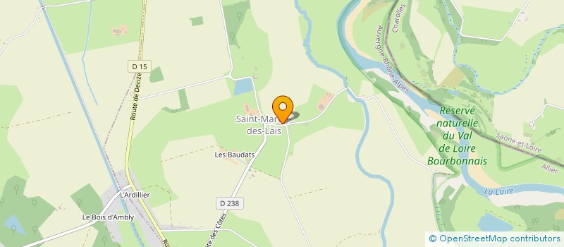 localisation de l'entreprise MONSIEUR JEAN MARATRAT  CHEVAGNES