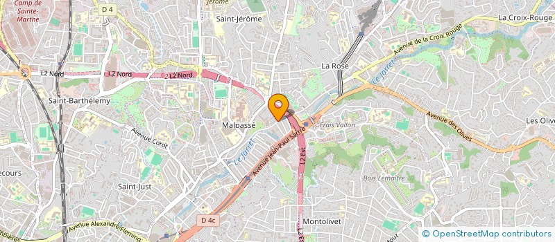 localisation de l'entreprise MONSIEUR JEAN MARBOEUF  MARSEILLE