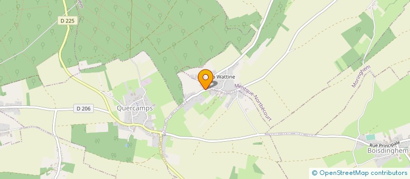 localisation de l'entreprise MONSIEUR JEAN MARC à ACQUIN-WESTBECOURT