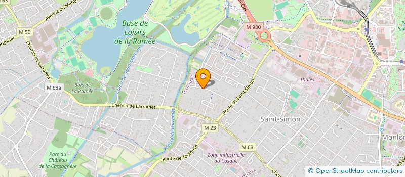 localisation de l'entreprise MONSIEUR JEAN-MARC ALBAULT à TOULOUSE