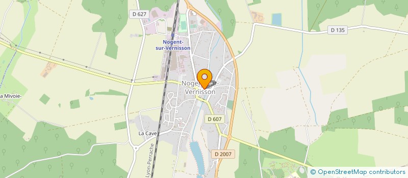 localisation de l'entreprise MONSIEUR JEAN MARC ALERTE  NOGENT-SUR-VERNISSON