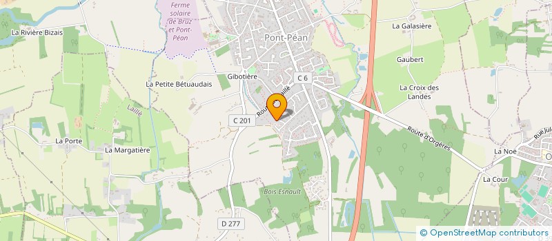 localisation de l'entreprise MONSIEUR JEAN-MARC ALEXANDRE  PONT-PEAN