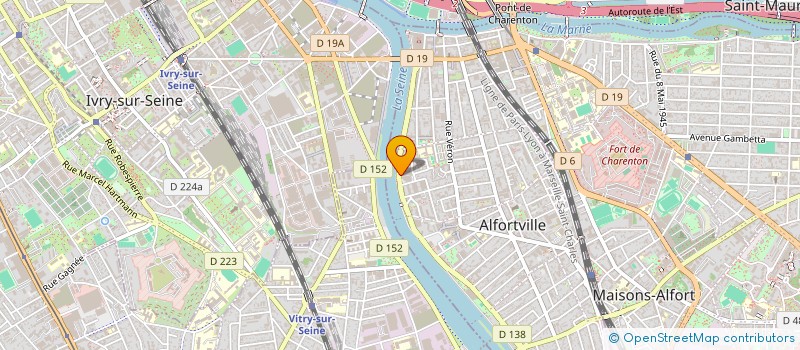 localisation de l'entreprise MONSIEUR JEAN MARC ALEXIA à ALFORTVILLE