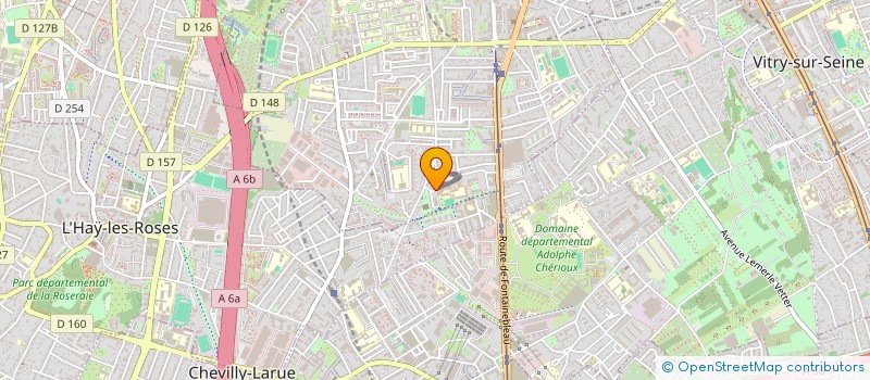 localisation de l'entreprise MONSIEUR JEAN-MARC ALEXIS  VILLEJUIF