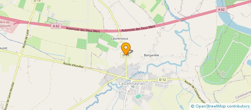 localisation de l'entreprise MONSIEUR JEAN-MARC ALIBERT  CASTELMAYRAN