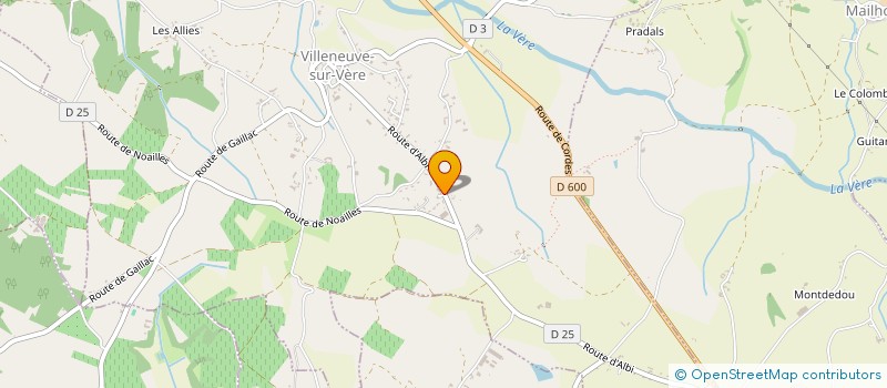 localisation de l'entreprise MONSIEUR JEAN-MARC ALMON  VILLENEUVE-SUR-VERE