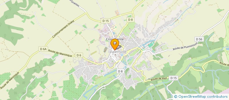 localisation de l'entreprise MONSIEUR JEAN-MARC ANGELVIN  VALENSOLE