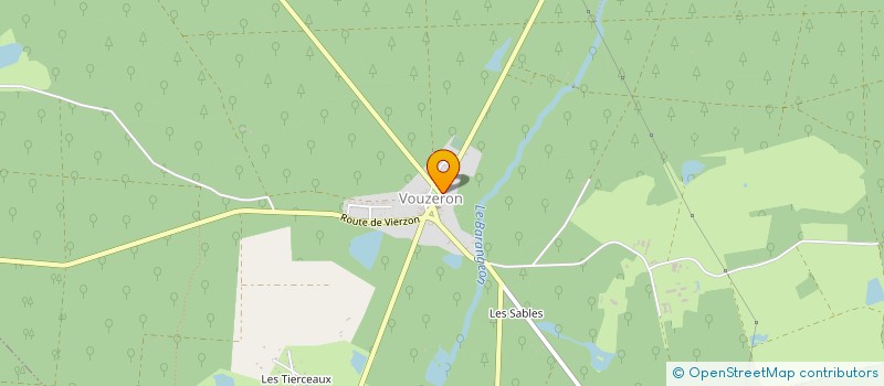 localisation de l'entreprise MONSIEUR JEAN-MARC ARMANSIN  VOUZERON