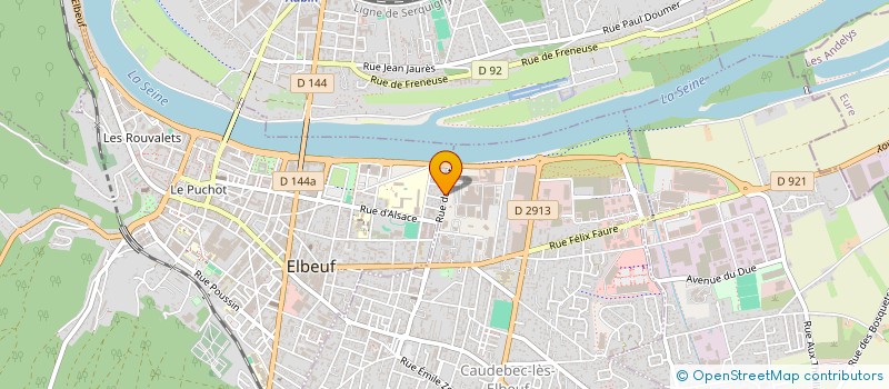 localisation de l'entreprise MONSIEUR JEAN-MARC ARNAUD MOLBERT  ELBEUF