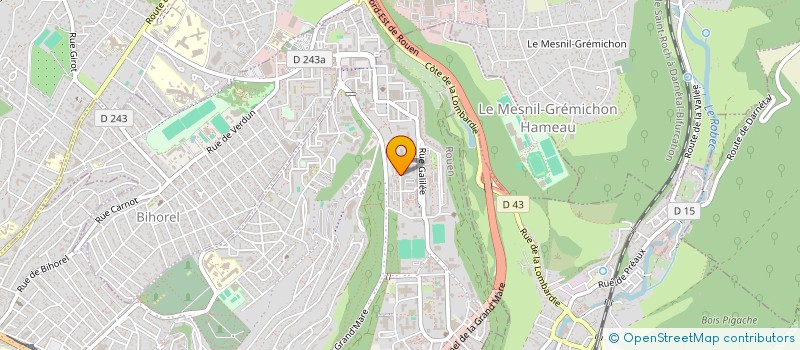 localisation de l'entreprise MONSIEUR JEAN-MARC ATTEBI à ROUEN