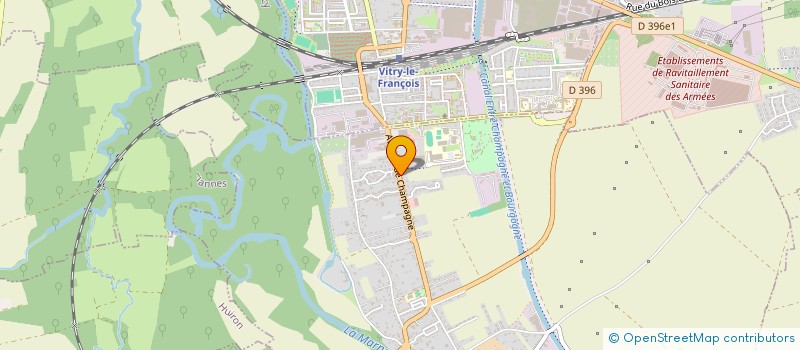 localisation de l'entreprise MONSIEUR JEAN-MARC AUGE  FRIGNICOURT