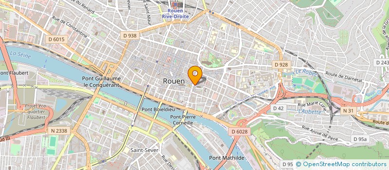 localisation de l'entreprise MONSIEUR JEAN-MARC AUROUSSEAU à ROUEN