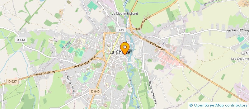 localisation de l'entreprise MONSIEUR JEAN-MARC AUTEMAYOU à LA CHATRE