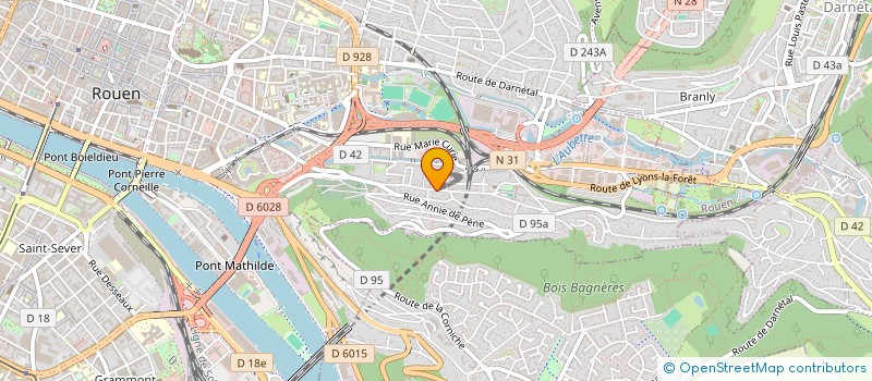 localisation de l'entreprise MONSIEUR JEAN MARC AUTRET  ROUEN