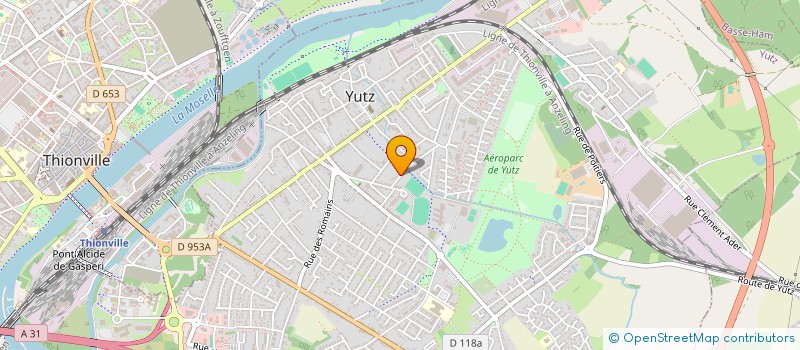 localisation de l'entreprise MONSIEUR JEAN-MARC BABO  YUTZ