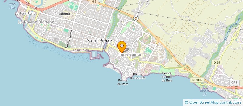 localisation de l'entreprise MONSIEUR JEAN-MARC BADERE à SAINT-PIERRE