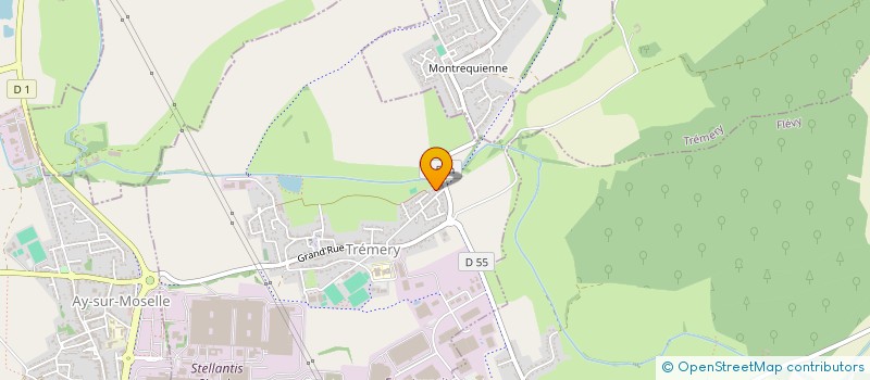 localisation de l'entreprise MONSIEUR JEAN-MARC BARAIS  TREMERY