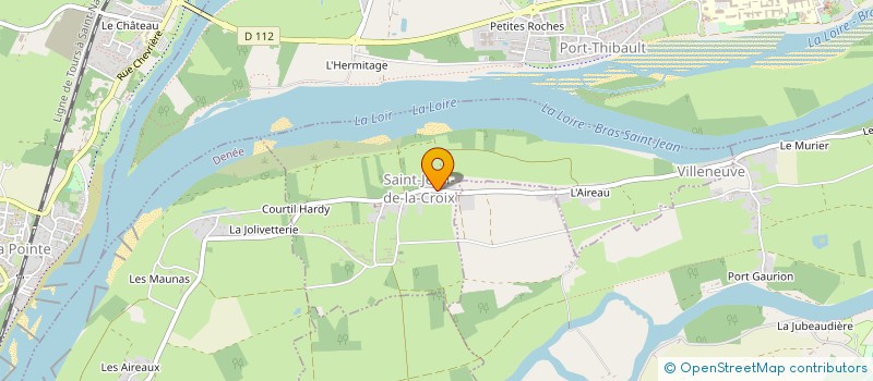 localisation de l'entreprise MONSIEUR JEAN-MARC BARON  SAINT-JEAN-DE-LA-CROIX