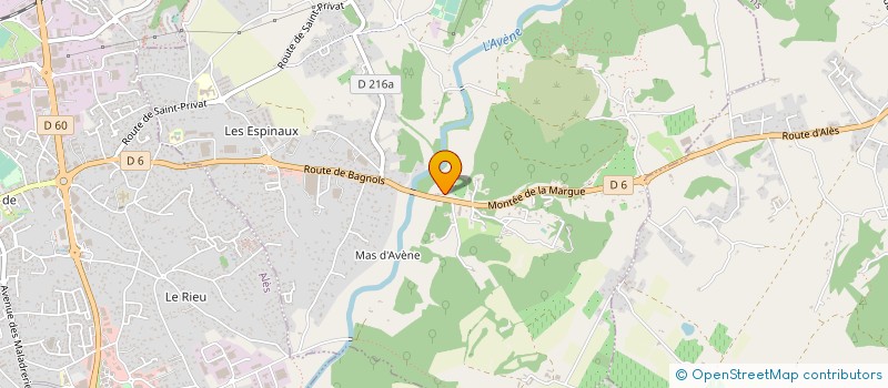 localisation de l'entreprise MONSIEUR JEAN-MARC BARRACO  SAINT-PRIVAT-DES-VIEUX