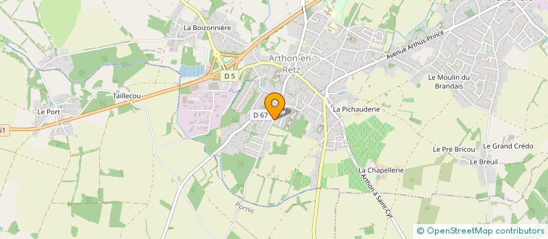 localisation de l'entreprise MONSIEUR JEAN-MARC BARREAU  CHAUMES-EN-RETZ