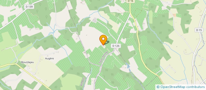 localisation de l'entreprise MONSIEUR JEAN-MARC BARTHEZ  SAINT-FERME