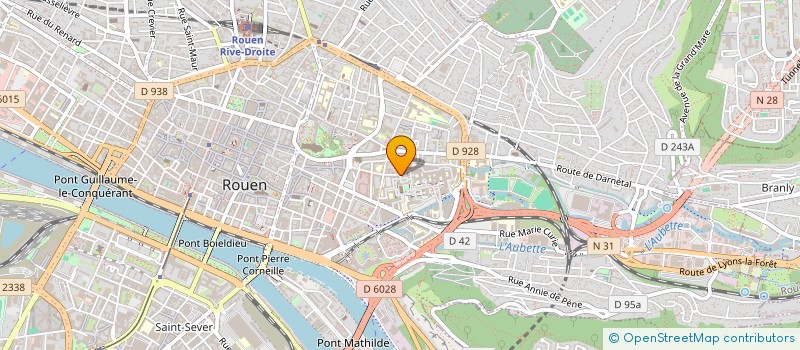 localisation de l'entreprise MONSIEUR JEAN-MARC BASTE à ROUEN