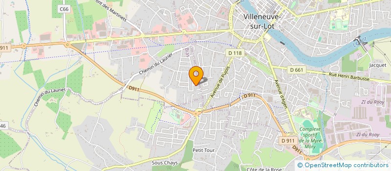 localisation de l'entreprise MONSIEUR JEAN-MARC BAUDIQUEY à BIAS