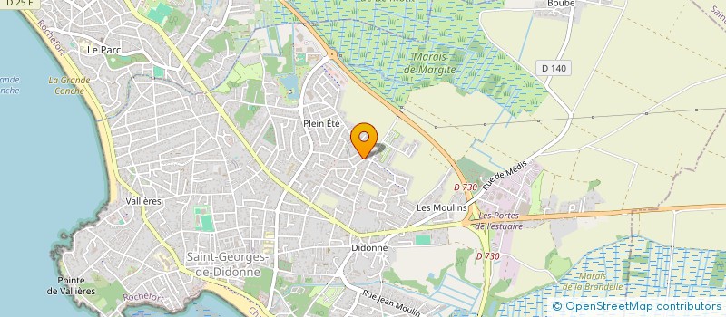 localisation de l'entreprise MONSIEUR JEAN MARC BAUFFRETON  SAINT-GEORGES-DE-DIDONNE