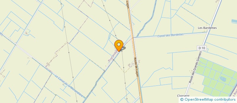 localisation de l'entreprise MONSIEUR JEAN MARC BAUMARD  PUYRAVAULT