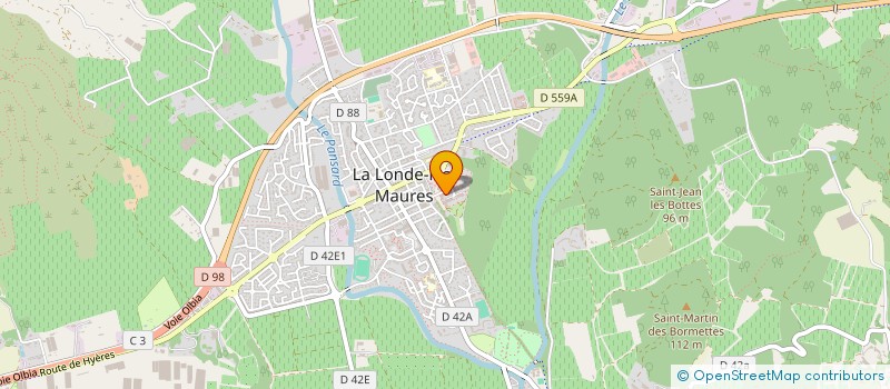localisation de l'entreprise MONSIEUR JEAN-MARC BAZZINI à LA LONDE-LES-MAURES