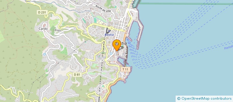 localisation de l'entreprise MONSIEUR JEAN-MARC BENEFORTI à BASTIA