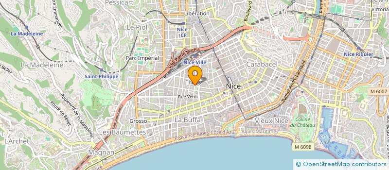 localisation de l'entreprise MONSIEUR JEAN-MARC BENHAMOU  NICE
