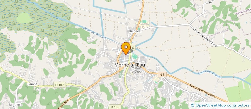 localisation de l'entreprise MONSIEUR JEAN-MARC BENOIT à MORNE A L'EAU