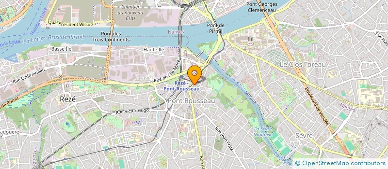 localisation de l'entreprise MONSIEUR JEAN-MARC BERTON  REZE