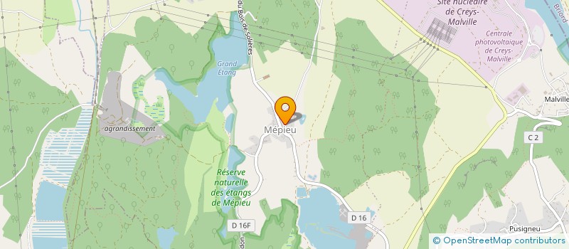 localisation de l'entreprise MONSIEUR JEAN-MARC BERTRAND  SAINT-VICTOR-DE-MORESTEL