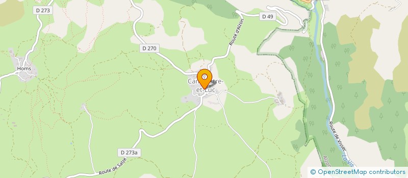 localisation de l'entreprise MONSIEUR JEAN MARC BESTETTI  ARRIGAS