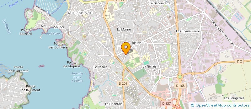 localisation de l'entreprise MONSIEUR JEAN-MARC BIDON  SAINT-MALO