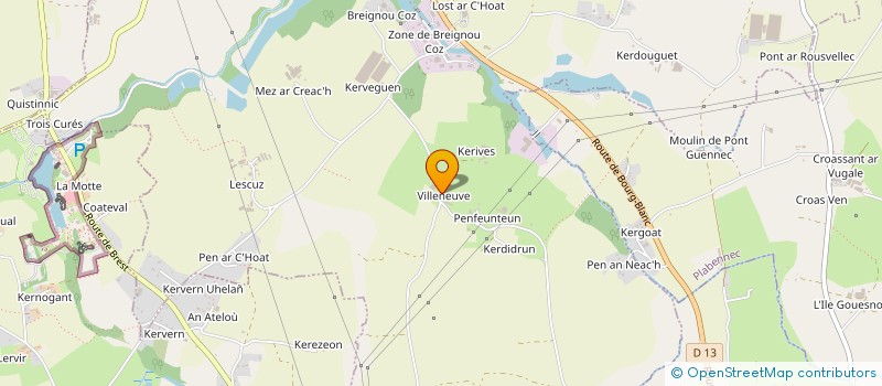 localisation de l'entreprise MONSIEUR JEAN MARC BIHAN à PLABENNEC