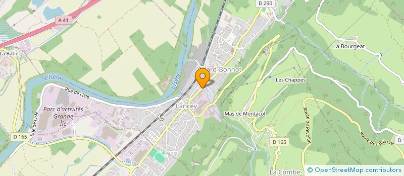 localisation de l'entreprise MONSIEUR JEAN-MARC BLACHE à VILLARD-BONNOT