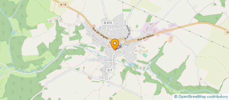 localisation de l'entreprise MONSIEUR JEAN-MARC BLANCHARD à FAYL-BILLOT