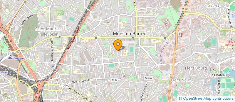 localisation de l'entreprise MONSIEUR JEAN-MARC BLANQUET  MONS-EN-BARUL