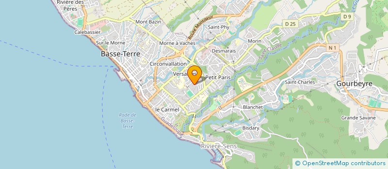 localisation de l'entreprise MONSIEUR JEAN MARC BOCHINGER à BASSE-TERRE