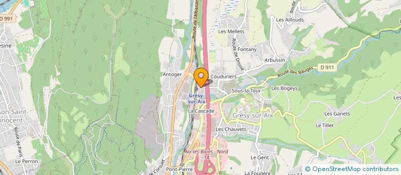 localisation de l'entreprise MONSIEUR JEAN-MARC BONNEFOY à GRESY-SUR-AIX