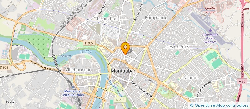 localisation de l'entreprise MONSIEUR JEAN-MARC BONNIN  MONTAUBAN