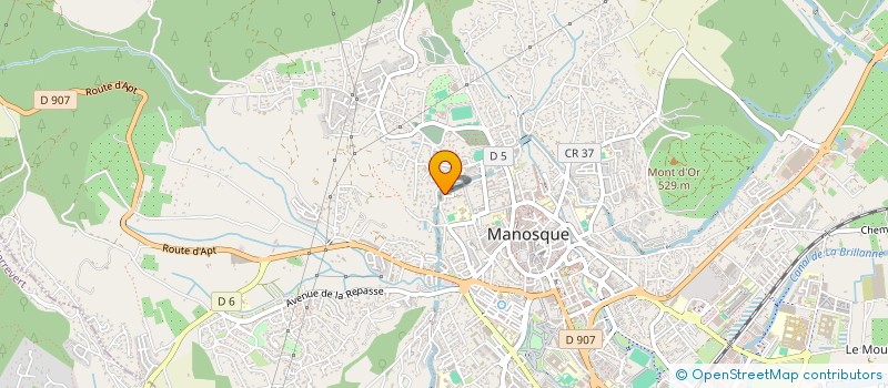 localisation de l'entreprise MONSIEUR JEAN-MARC BONZOM à MANOSQUE