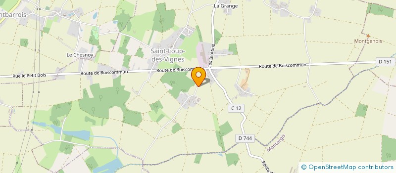 localisation de l'entreprise MONSIEUR JEAN-MARC BOSSARD à SAINT-LOUP-DES-VIGNES