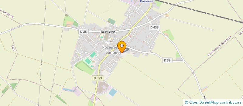 localisation de l'entreprise MONSIEUR JEAN MARC BOSSU  ROSIERES-EN-SANTERRE